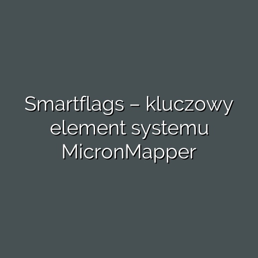 Smartflags – kluczowy element systemu MicronMapper