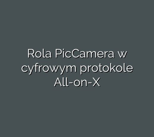Rola PicCamera w cyfrowym protokole All-on-X